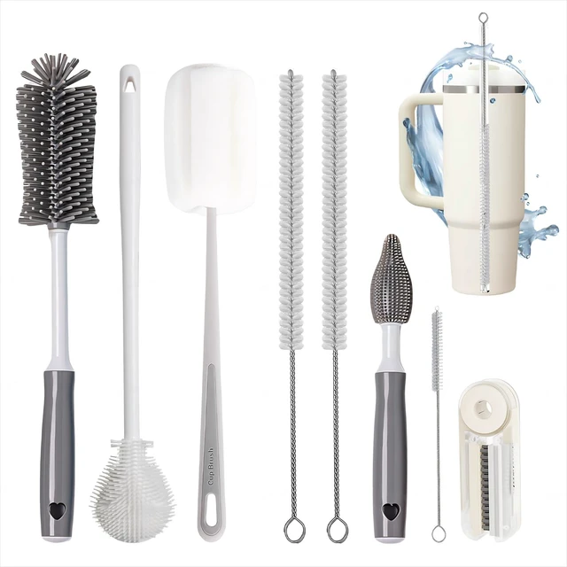 Main image of 8-Pack Bottle Cleaner Brush Set