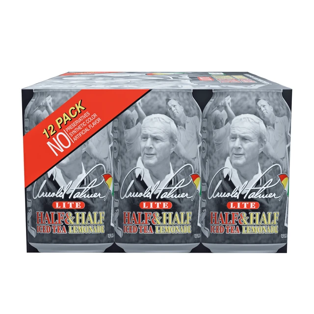 Alt view image 5 of 6 - AriZona Arnold Palmer Lite Half & Half Iced Tea Lemonade - 11.5 fl oz (pack of 12)