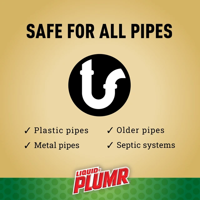 Alt view image 4 of 6 - Liquid-Plumr Hair and Drain Clog Remover Gel, Septic Safe, Unscented, 16 Fl Oz