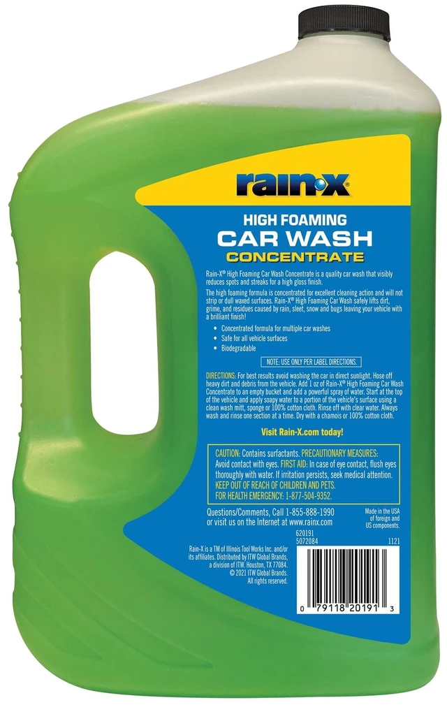 Alt view image 3 of 6 - Rain-X Foaming Car Wash Concentrate 100oz - 62091