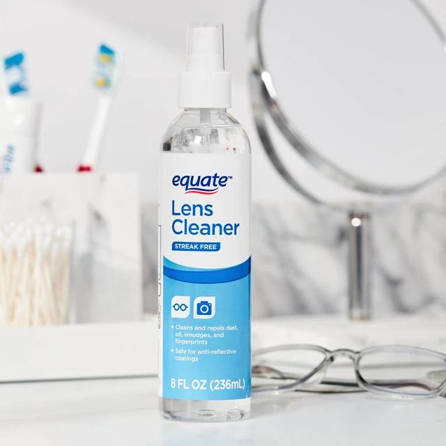 Alt view image 7 of 7 - Equate Streak-Free Lens Cleaner 8oz Spray Bottle, 1 Count