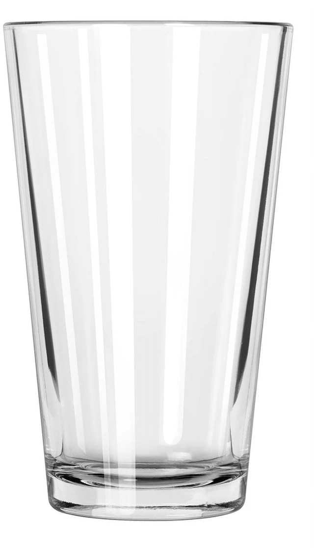 Alt view image 3 of 5 - Mainstays Clear Pint Glass 16oz (4 Pack)
