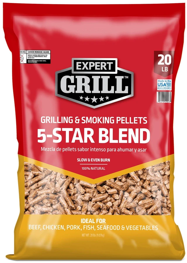 Main image of Expert Grill Five Star Blend Wood Pellets, 20lb
