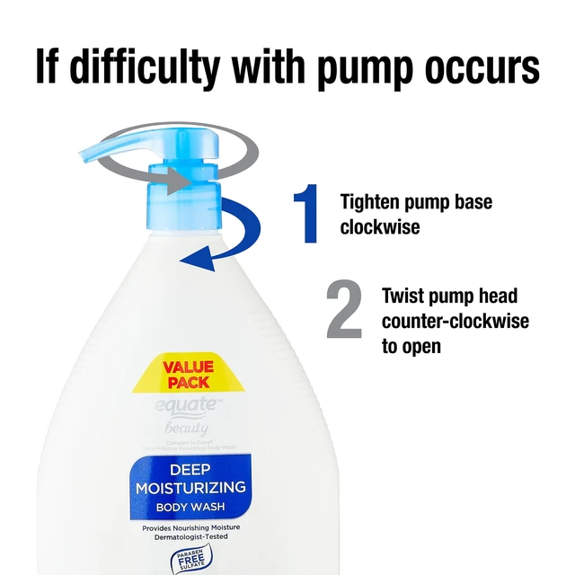 Alt view image 6 of 6 - Equate Beauty Deep Moisturizing Body Wash, 34fl oz