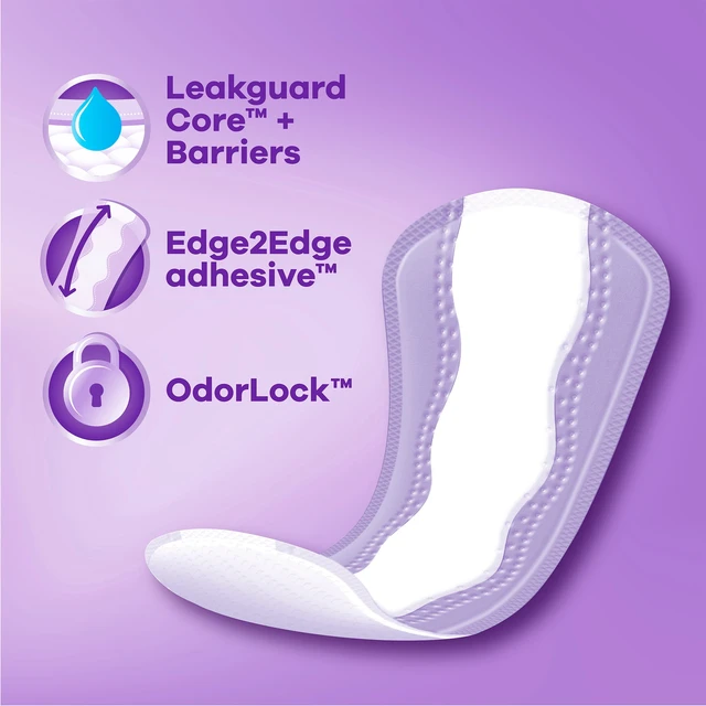 Alt view image 4 of 5 - Always Daily Extra Protect Panty Liners, Regular Length, Unscented, 100 Count