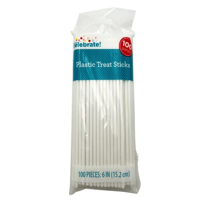 Alt view image 5 of 7 - Way To Celebrate 6" Plastic Treat Sticks, 100 Count