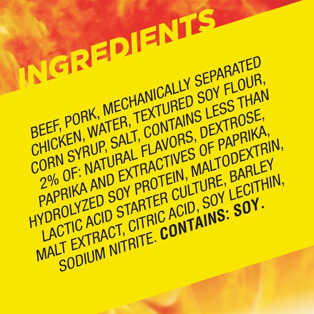 Alt view image 2 of 6 - Slim Jim Smoked Jerky Meat Snack Sticks, 0.28oz, 26-Count, Original Flavor, 6g Protein Per Serving