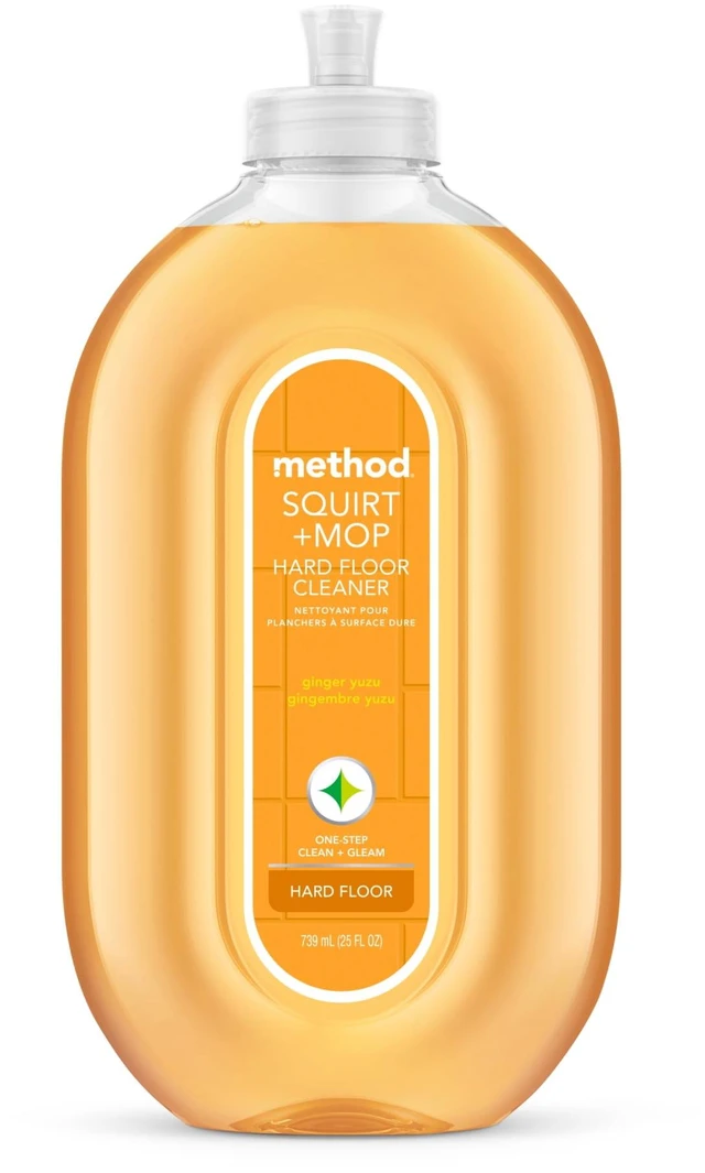 Main image of Method Squirt + Mop Hard Floor Cleaner, Ginger Yuzu, 25 fl oz
