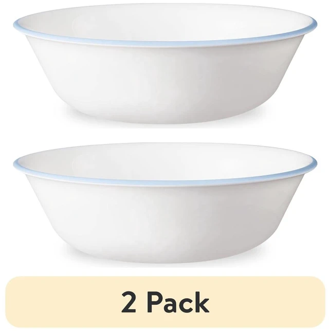 Main image of Corelle Blue Ribbons 18oz Soup/Cereal Bowl (2 Pack)