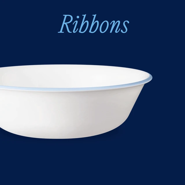 Alt view image 6 of 6 - Corelle Blue Ribbons 18oz Soup/Cereal Bowl (2 Pack)