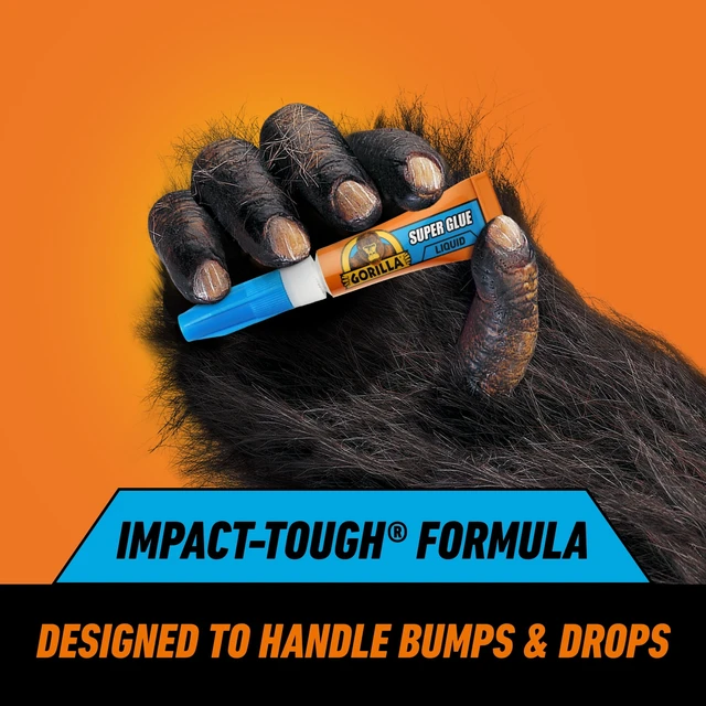 Alt view image 2 of 6 - Gorilla Super Glue 3g Tube, 1-Pack