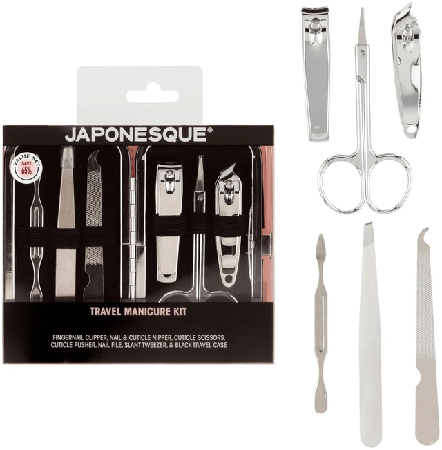 Main image of Japonesque Stainless Steel Travel Manicure Kit