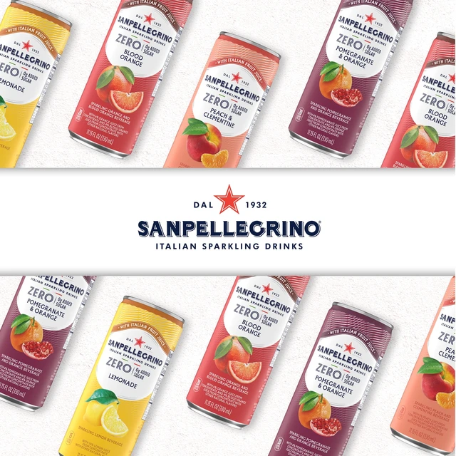 Alt view image 3 of 5 - SanPellegrino Sparkling Lemonade Low Calorie Zero Added Sugar 24 Pack Cans