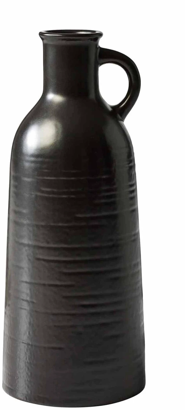 Alt view image 5 of 5 - Better Homes & Gardens Black Ceramic Jug Vase, 8in