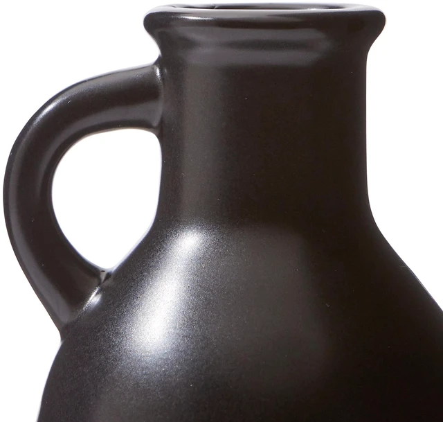 Alt view image 2 of 5 - Better Homes & Gardens Black Ceramic Jug Vase, 8in