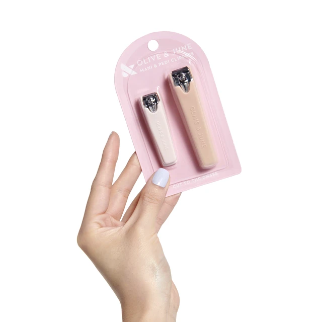 Alt view image 5 of 5 - Olive & June Mani & Pedi Clippers, 2 Count, Pink