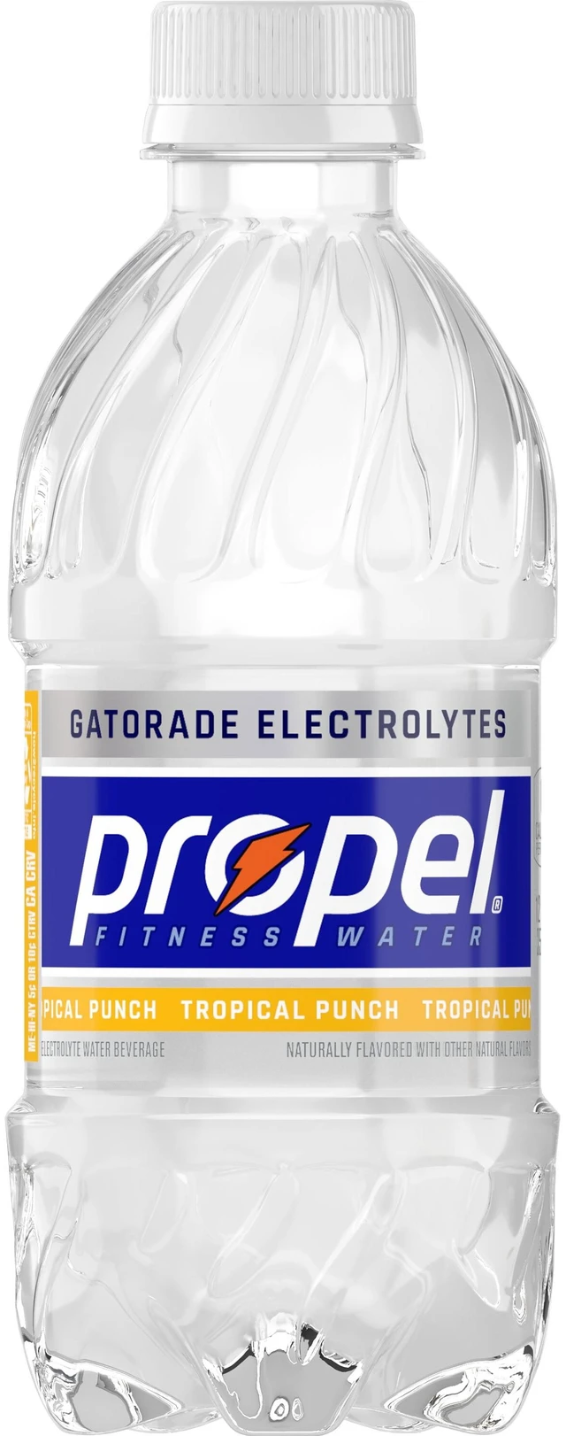 Alt view image 3 of 6 - Propel Electrolyte Enhanced Water Sports Drink Tropical Punch, 12 fl oz, 8 Bottles