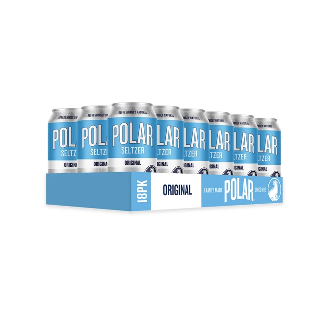 Alt view image 5 of 5 - Polar Zero Calorie Original Sparkling Seltzer Water 12 fl oz, 18 Pack Cans