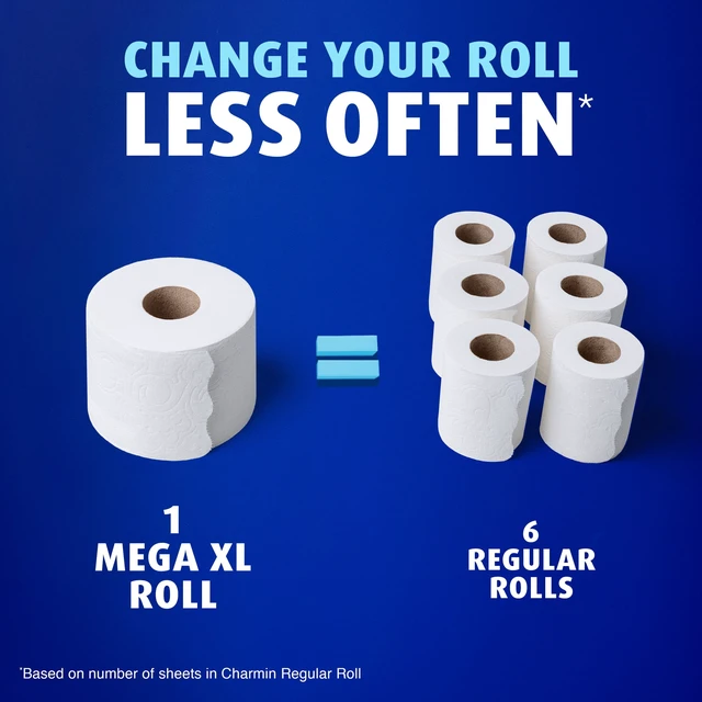 Alt view image 2 of 5 - Charmin Ultra Soft Toilet Paper, 12 Mega XL Rolls