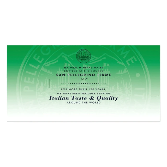 Alt view image 4 of 6 - S.Pellegrino Sparkling Natural Unflavored Mineral Water, 89.2 fl oz, 8 Pack Cans