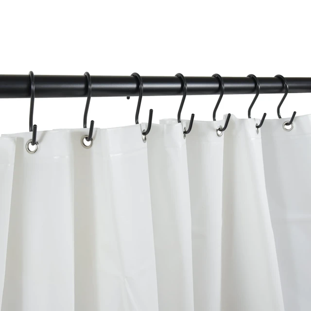 Alt view image 2 of 6 - Mainstays Hooks, 12-Piece Set, Black, 100% Iron