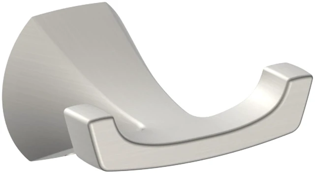 Main image of Better Homes & Gardens Simple Flare Style Wall Mount Robe Hook Satin Nickel