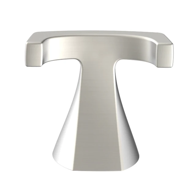 Alt view image 2 of 5 - Better Homes & Gardens Simple Flare Style Wall Mount Robe Hook Satin Nickel