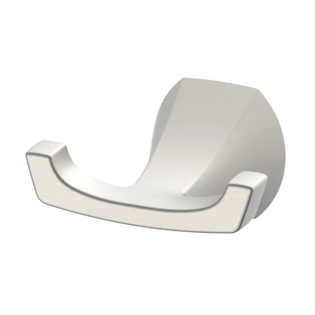Alt view image 4 of 5 - Better Homes & Gardens Simple Flare Style Wall Mount Robe Hook Satin Nickel