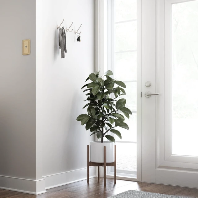 Alt view image 3 of 7 - Better Homes & Gardens Gorham 2-Prong Hook, Satin Nickel, 35 lb Weight Limit