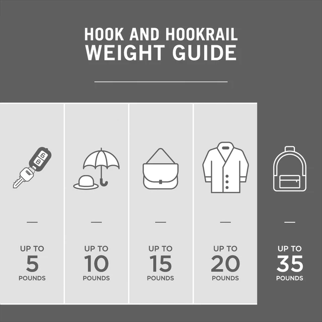 Alt view image 2 of 7 - Better Homes & Gardens Gorham 2-Prong Hook, Satin Nickel, 35 lb Weight Limit