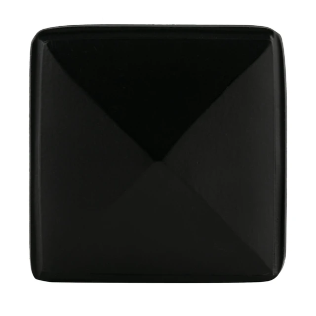 Alt view image 4 of 6 - 2-Pack Mainstays Square Black Metal Wall Hook, 2.25 x 2.25 in