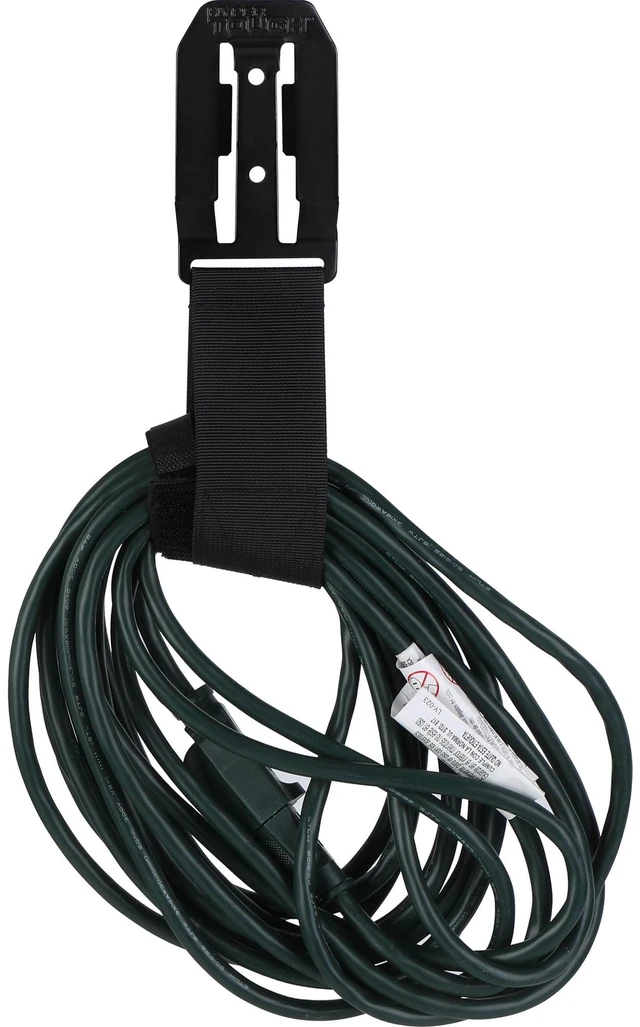 Alt view image 4 of 5 - Hyper Tough Hyper Stack Velcro Strap Wall Storage, 50lb, Black
