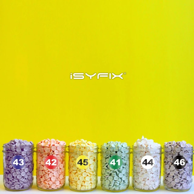 Alt view image 5 of 6 - iSYFIX Consecutive Number Stickers 1 to 50, 1.5Inch, Black, 1 Set