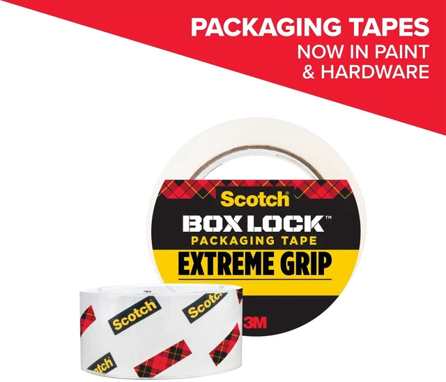 Main image of Scotch Box Lock Shipping Tape Refill, Clear, 1.88in x 54.6yd, 1 Roll