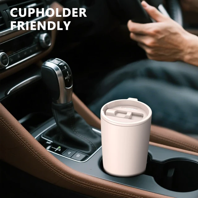 Alt view image 3 of 6 - TILUCK 20oz Insulated Coffee Tumbler with BPA-Free Lid