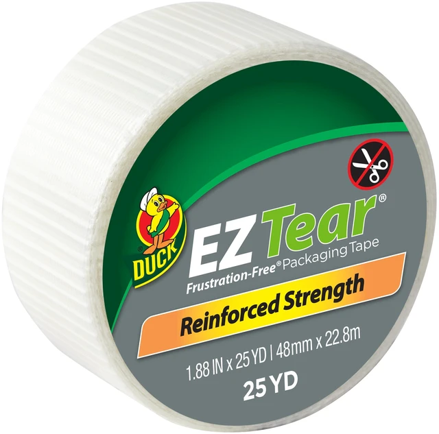 Main image of Duck EZ Start Packing Tape, 1.88in x 25yd, Non-transparent