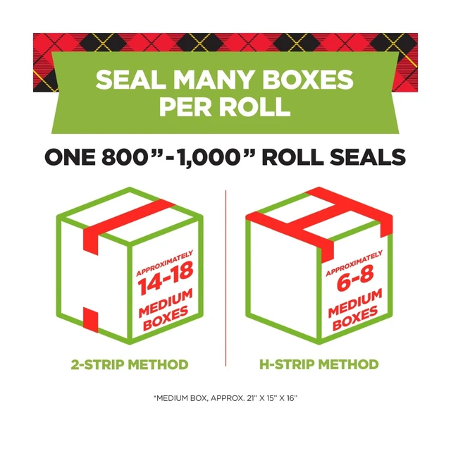 Alt view image 5 of 6 - Scotch Sure Start Shipping Tape Dispenser, 6 Pack, Clear, 1.88in x 22.2yds