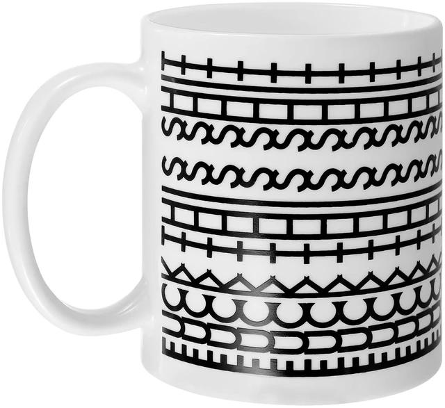 Main image of Hidden Message Ceramic Coffee Mug, Funny Gag Gift for Men Women, White Elephant Office Prank for Coworkers Coffee Lover