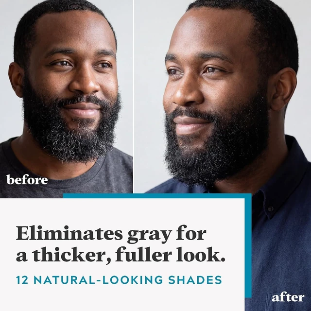 Alt view image 3 of 6 - Just For Men Mustache & Beard Dye M-60 Black Keratin 1 Pack