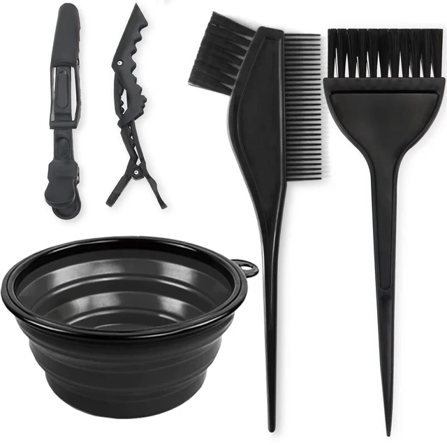 Main image of Yexixsr 5Pcs Hair Bleach Kit with Dye Brush, Color Bowl, Hair Clips