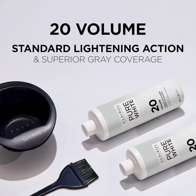 Alt view image 4 of 6 - Clairol Professional Pure White 20 Volume Hair Developers