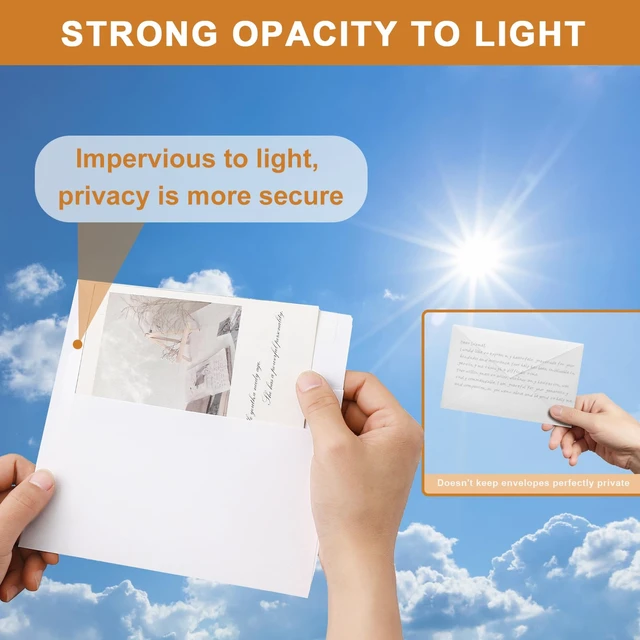 Alt view image 5 of 7 - Silunkia 20 Pack White Blank Greeting Cards with Envelopes 5x7