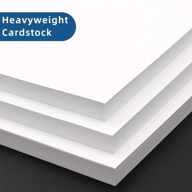Alt view image 6 of 7 - 100 Pack 4x6 White Cardstock Paper, 92lb/250GSM Thick Index Card