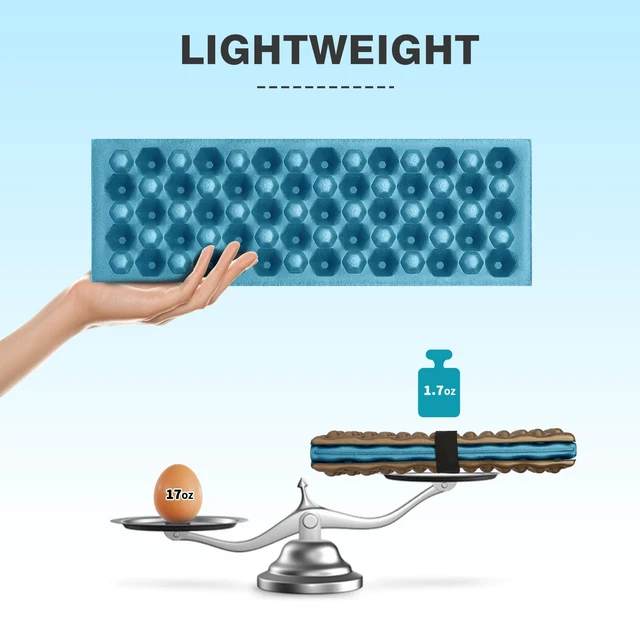 Alt view image 5 of 7 - Foldable Waterproof IXPE Foam Seat Pad for Camping, Hiking, Picnic, Stadium, Backpacking and Bleachers