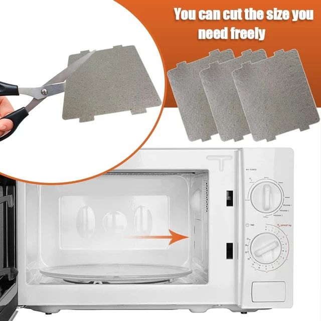 Alt view image 5 of 7 - 5 Pcs Universal Mica Sheet Waveguide Cover for Microwave Oven