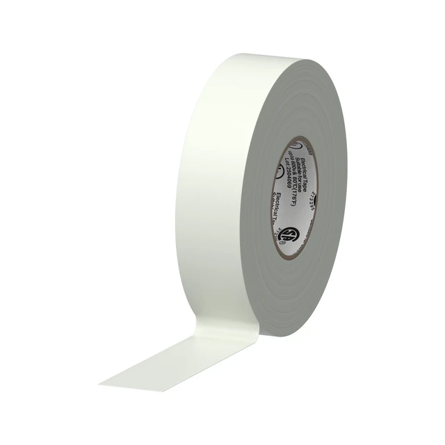 Alt view image 6 of 6 - Duck Brand Professional Electrical Tape Canister Pack 0.75in x 66ft x 7mil White