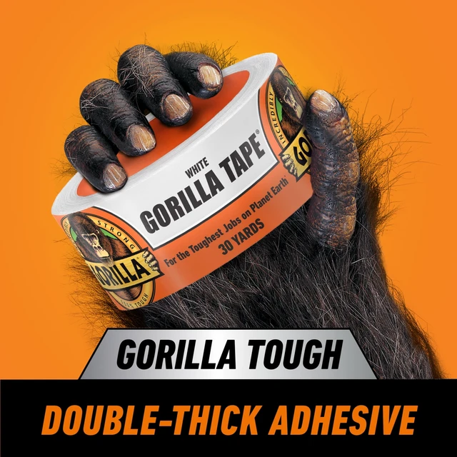 Alt view image 3 of 5 - Gorilla Glue 30yd White Tape, Pack of 1