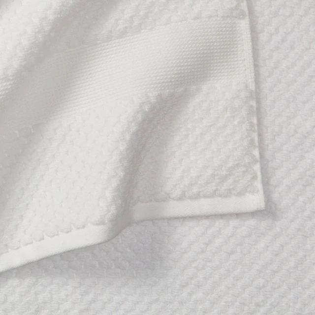 Alt view image 4 of 6 - Better Homes & Gardens Signature Soft Cotton Popcorn Textured Bath Towel, Arctic White