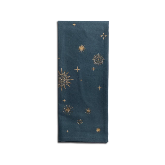 Alt view image 3 of 5 - Thyme & Table Kitchen Towels Celestial 4-Pack Set