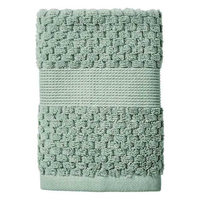 Alt view image 6 of 6 - 2-Pack Better Homes & Gardens Signature Soft Popcorn Texture Washcloth, Green River